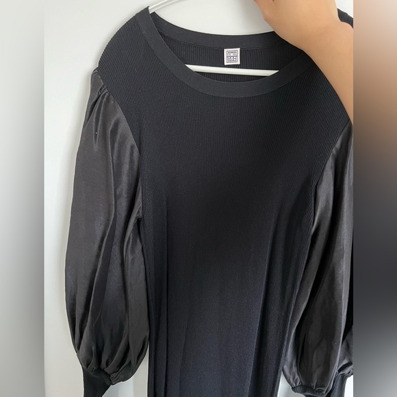 TOTEME puffy sleeve dress - Picture 2 of 7